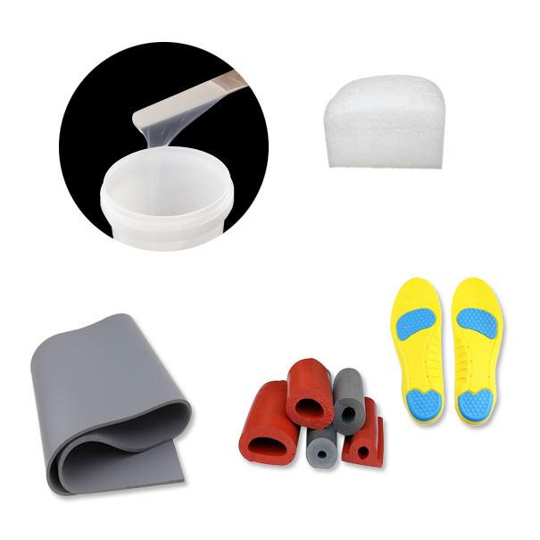 發(fā)泡硅膠應用